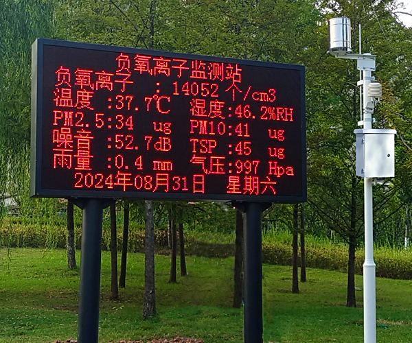 負(fù)氧離子監(jiān)測(cè)站